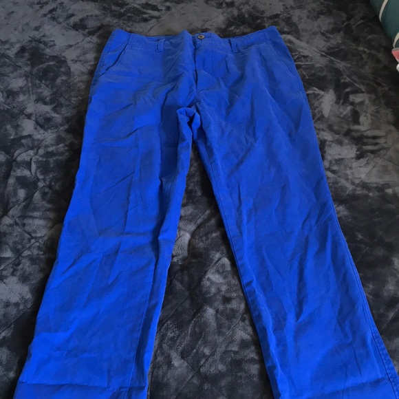 royal blue khakis